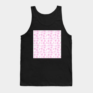 Flower Pattern Tank Top